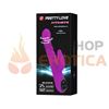 Vibrador rotativo siliconado con 12 funciones de vibracion y carga USB